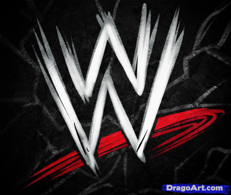 788x667 How To Draw Wwe, Step - Wwe Logo Drawing