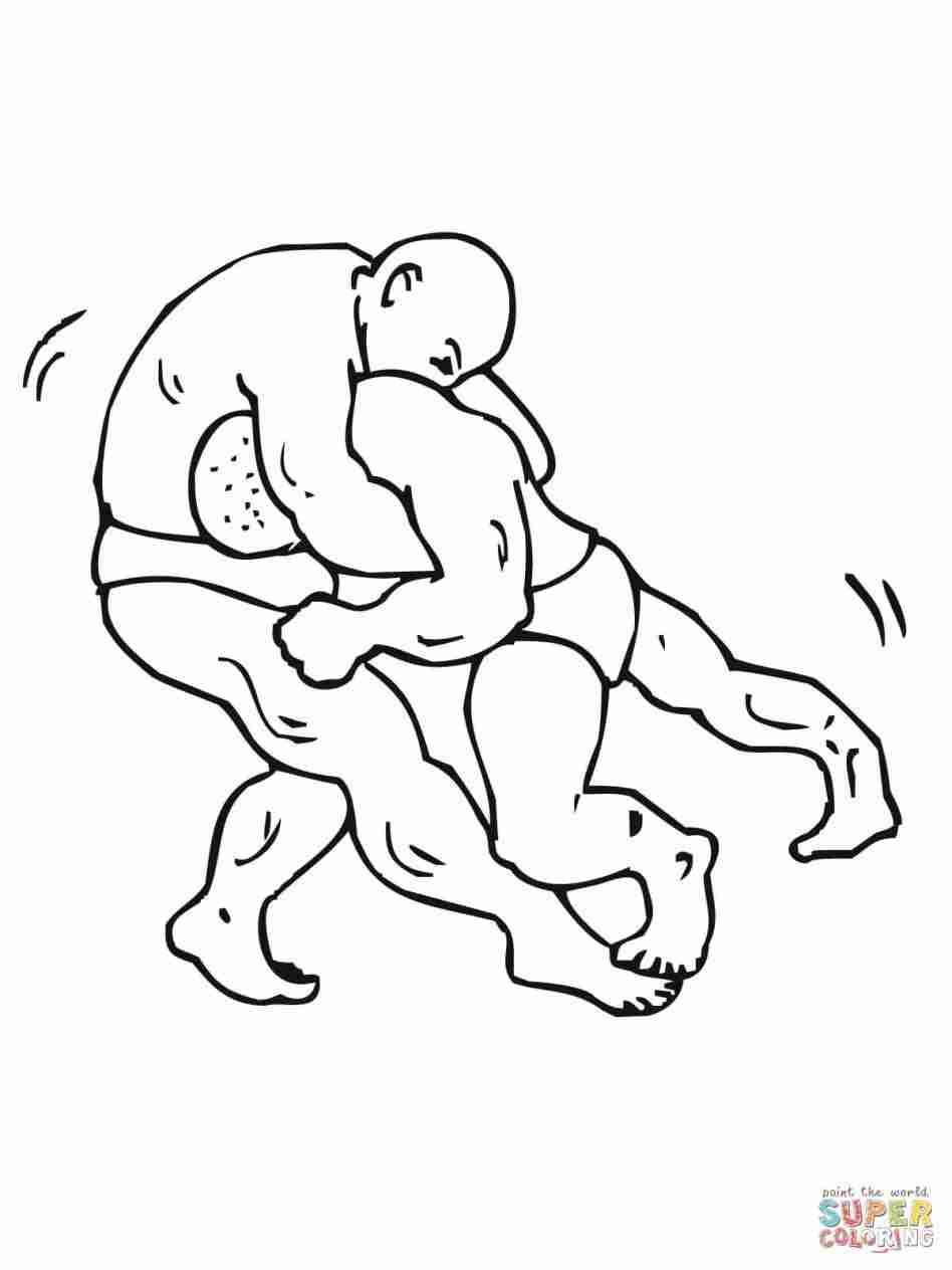 948x1264 Collection Drawing Easy Wrestlers Of Wrestling High Quality Free - Wwe Logo Drawing