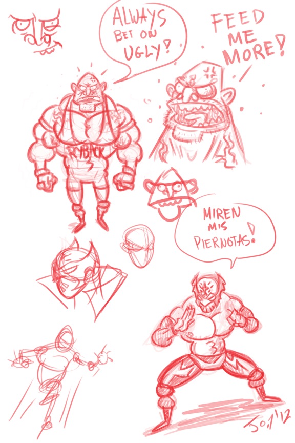 576x864 Monday Morning Sketches - Wwe Ryback Drawing