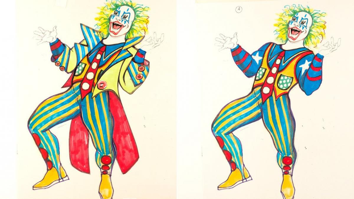 1200x675 never before seen superstar sketches from the wwe vault photos wwe - Wwe Superstars Drawing