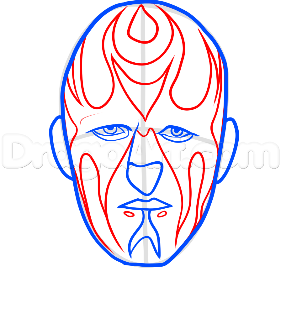 896x999 Step How To Draw Goldust From Wwe - Wwe Superstars Drawing