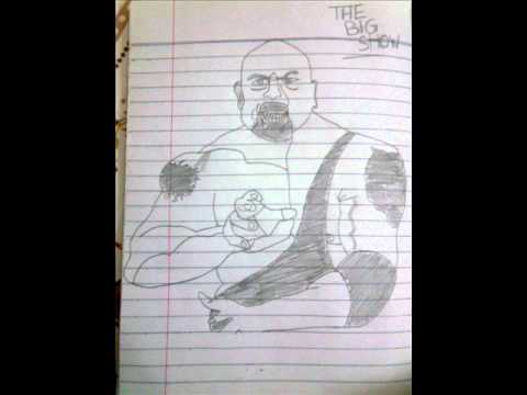 480x360 Wwe Wrestlers Drawing - Wwe Superstars Drawing