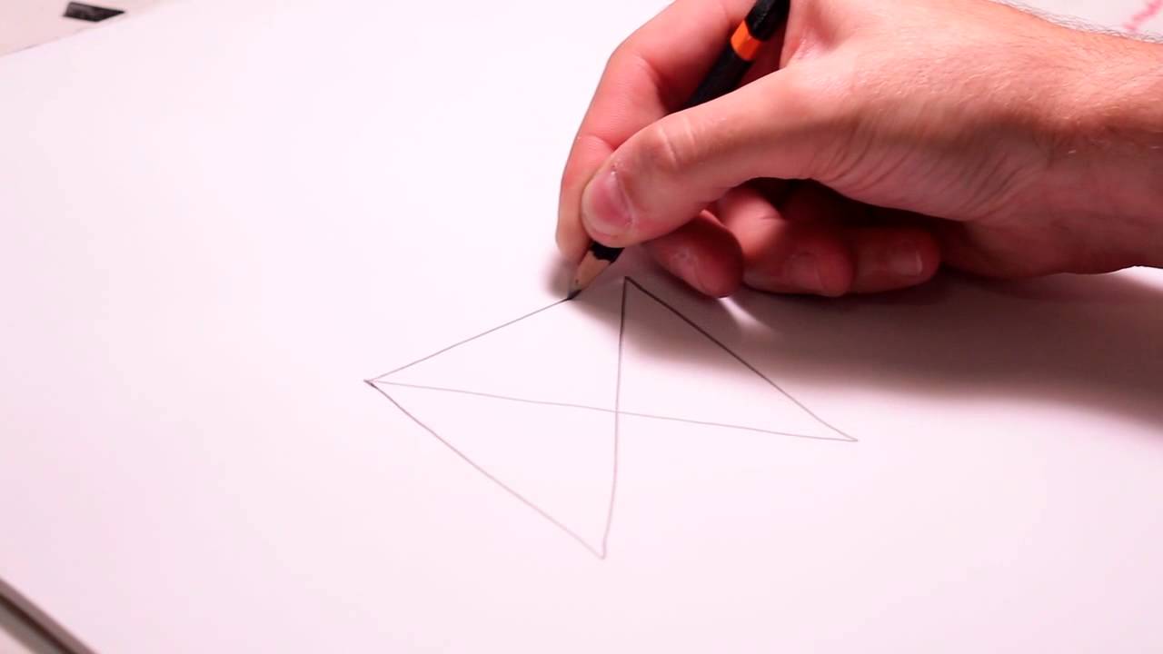 1280x720 How To Draw A Box With An X Inside Without Picking Up Your Pencil - X Drawing