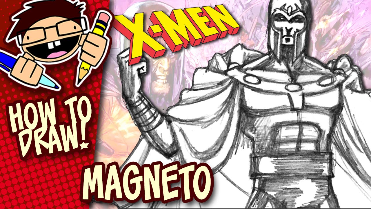 1280x720 How To Draw Magneto - X Men Drawing