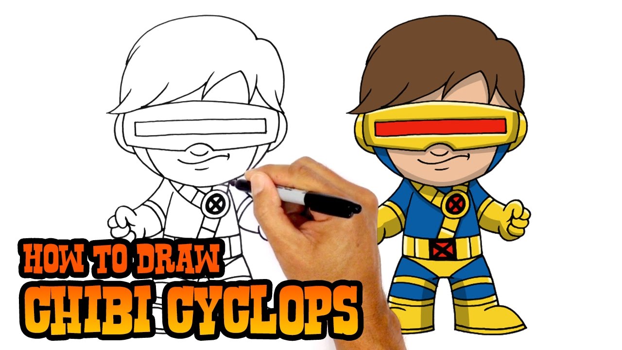 1280x720 how to draw cyclops x men - X Men Drawing