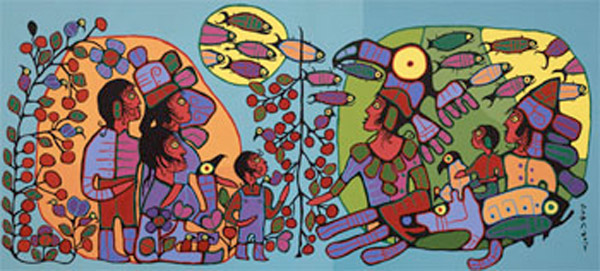 600x271 norval morrisseau x ray painting lesson plan multicultural art - X Ray Drawing Kindergarten