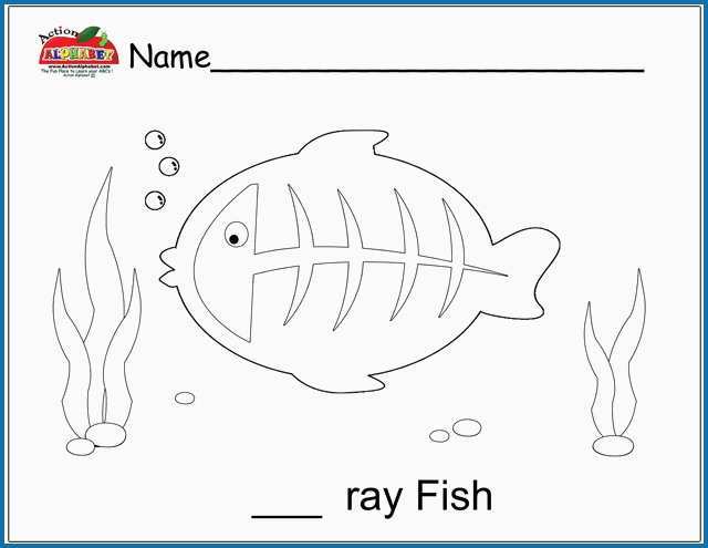 640x495 x ray fish coloring - X Ray Fish Drawing