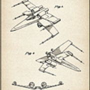 180x180 restored original patent drawing for the t x wing starfighter - X Wing Drawing