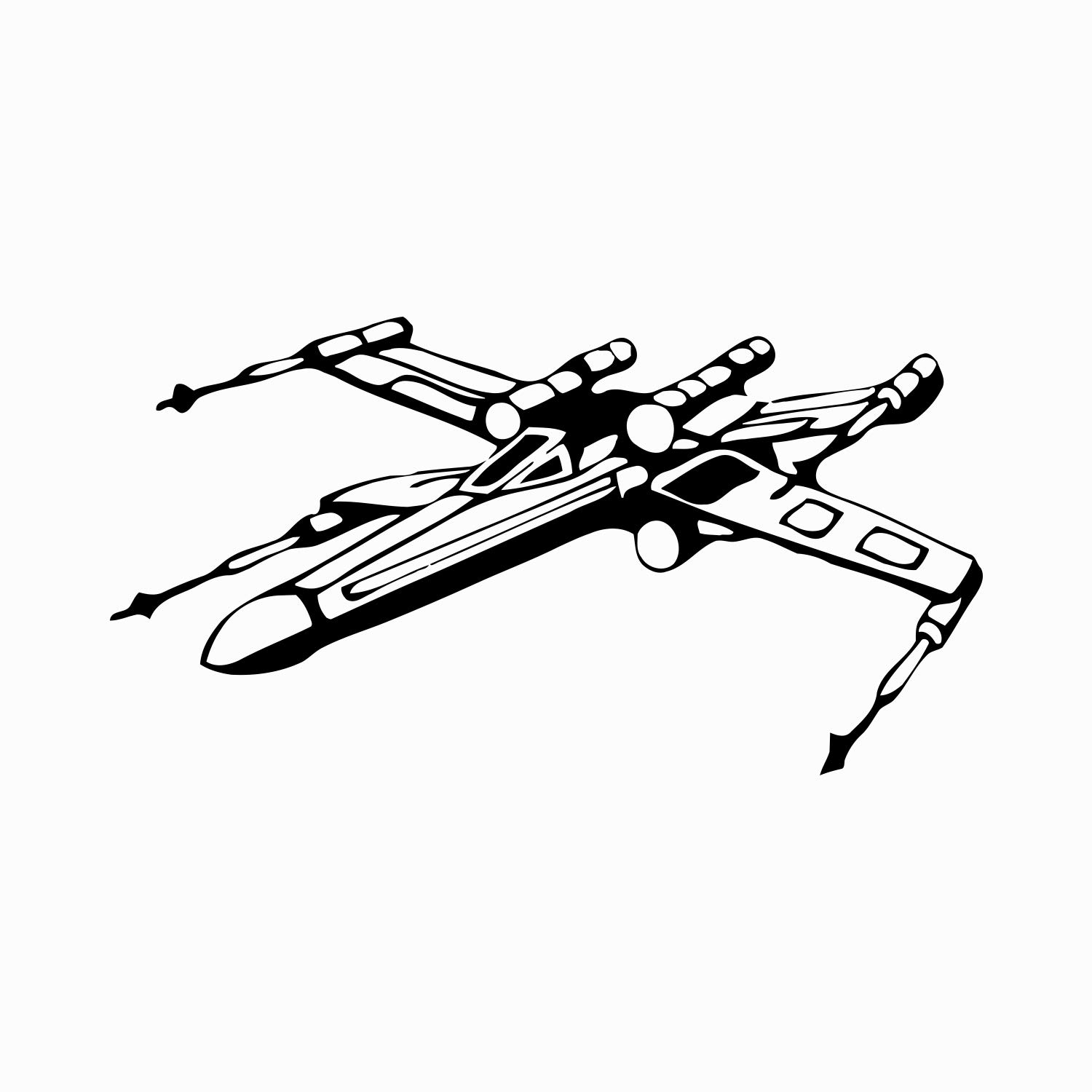 1500x1500 star wars wall decals xwing vinyl sticker decal x wing - X Wing.....