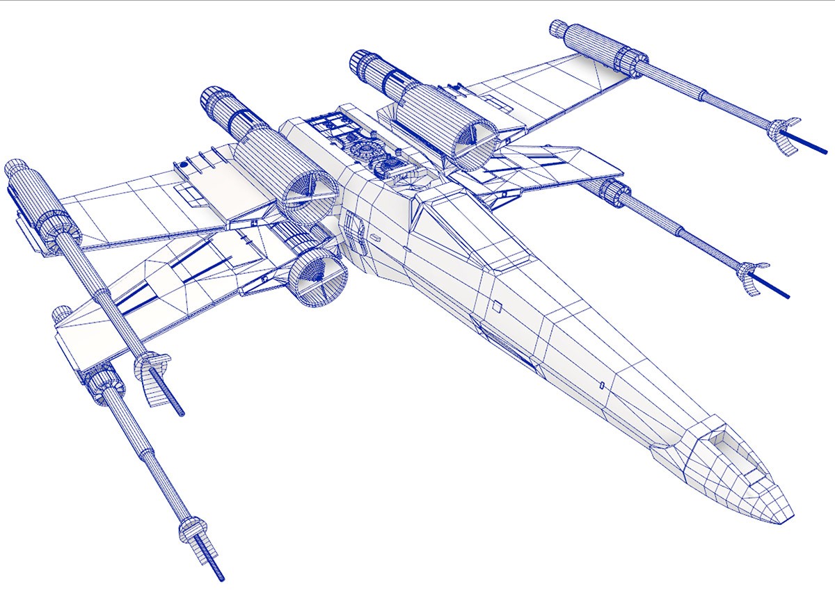 X Wing Drawing at Explore collection of X Wing Drawing