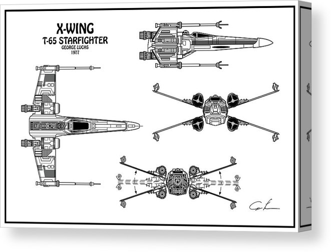 661x504 diagram illustration for the t x wing starfighter from star - X Wing Drawing