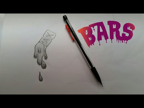 480x360 How To Draw A Xanax Bar - Xanax Drawing