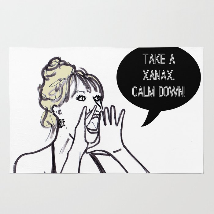 700x700 Xanax Rug - Xanax Drawing