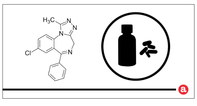 Тату эскиз xanax