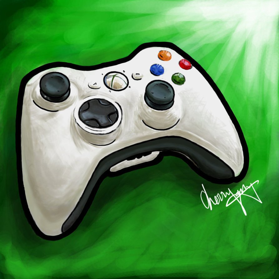Xbox 360 Controller Drawing at Explore collection