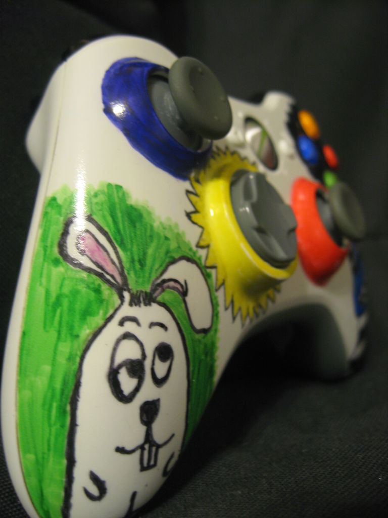 768x1024 Color Up Your Xbox Controller! Steps - Xbox 360 Controller Drawing