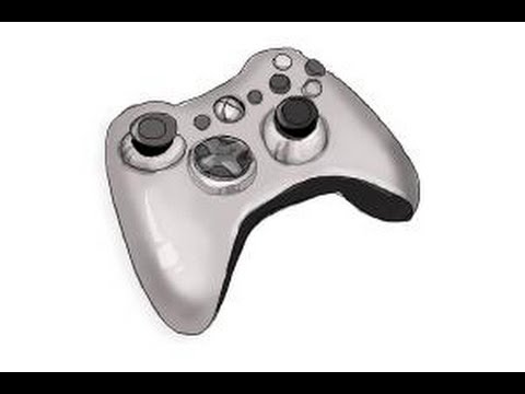 480x360 how to draw an xbox controller - Xbox Controller Drawing