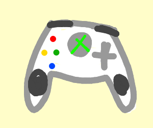 300x250 xbox controller drawing - Xbox Controller Drawing