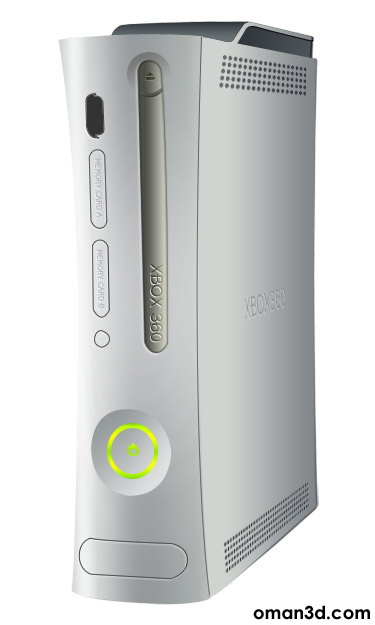 375x625 drawing mircosoft's xbox in photoshop - Xbox Drawing