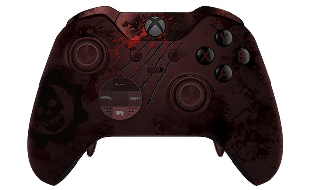 628x385 xbox one gears of war elite controller xbox one buy now - Xbox One Controller Drawing