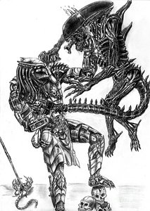 213x300 Xenomorph Drawings Pixels - Xenomorph Drawing