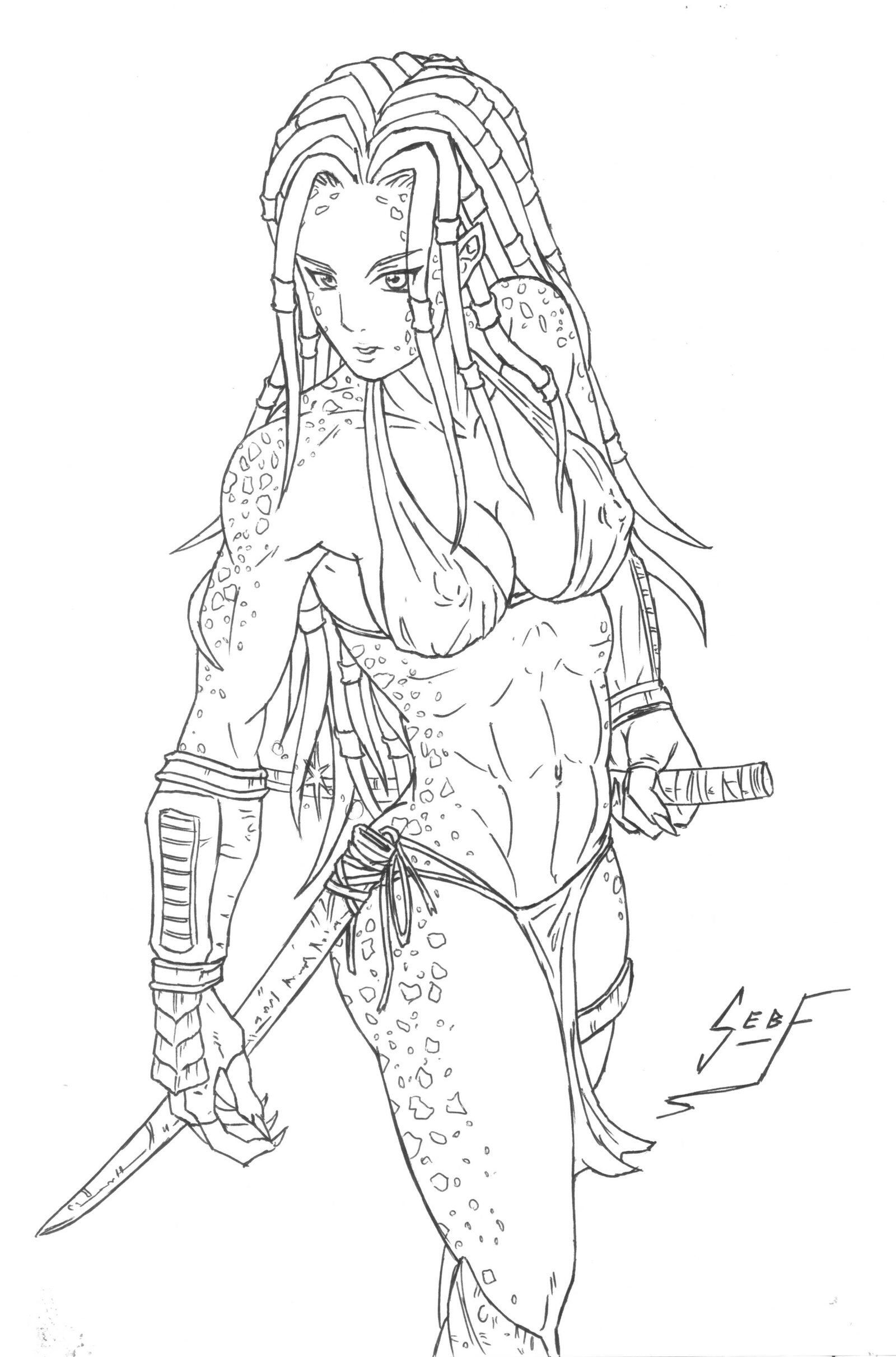 1600x2422 March - Xenomorph Drawing Easy