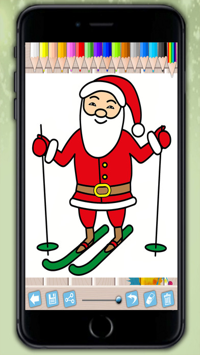 392x696 Santa Claus Coloring Pages Xmas - Xmas Drawings