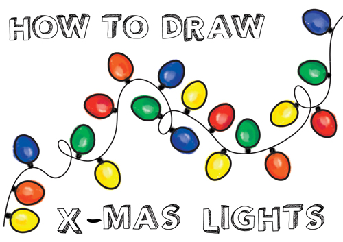 500x353 Christmas Drawing Lessons Archives - Xmas Drawings