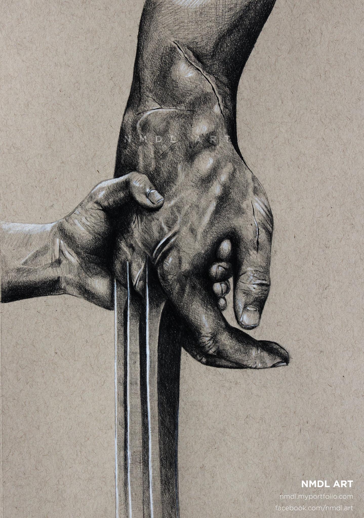 1438x2048 Logan - Xmen Drawing