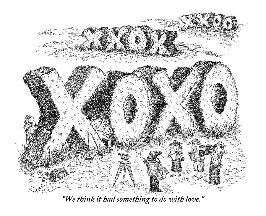 900x733 two men with a camera are seen looking out onto drawing - Xo Drawing