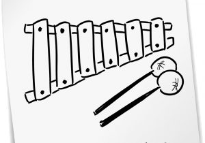 300x210 easy drawing of xylophone - Xylophone Drawing