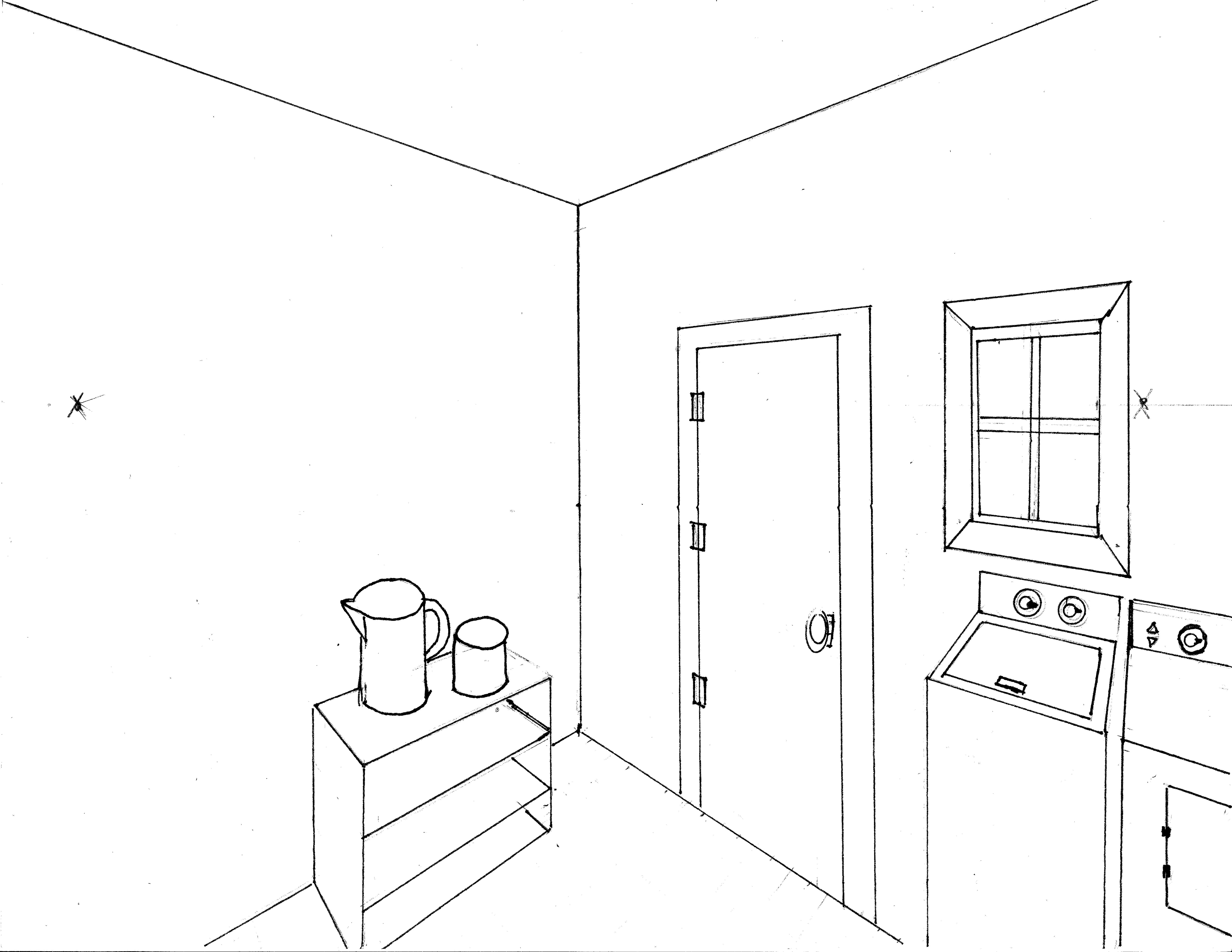 6600x5100 how to draw in two point perspective joan y edwards - Y Drawing
