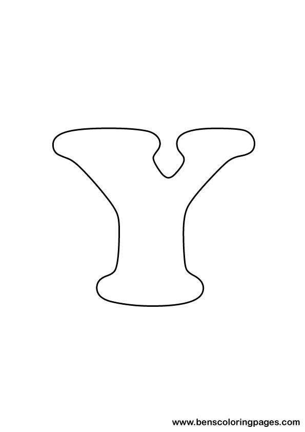 595x842 Download Letter Y Drawing Beauty And The Beast Birthday Party - Y Drawing