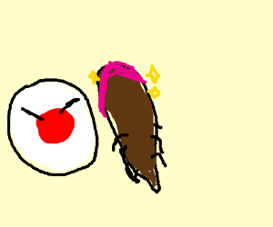 300x250 Japan Holding A Fabulous Yam Drawing - Yam Drawing