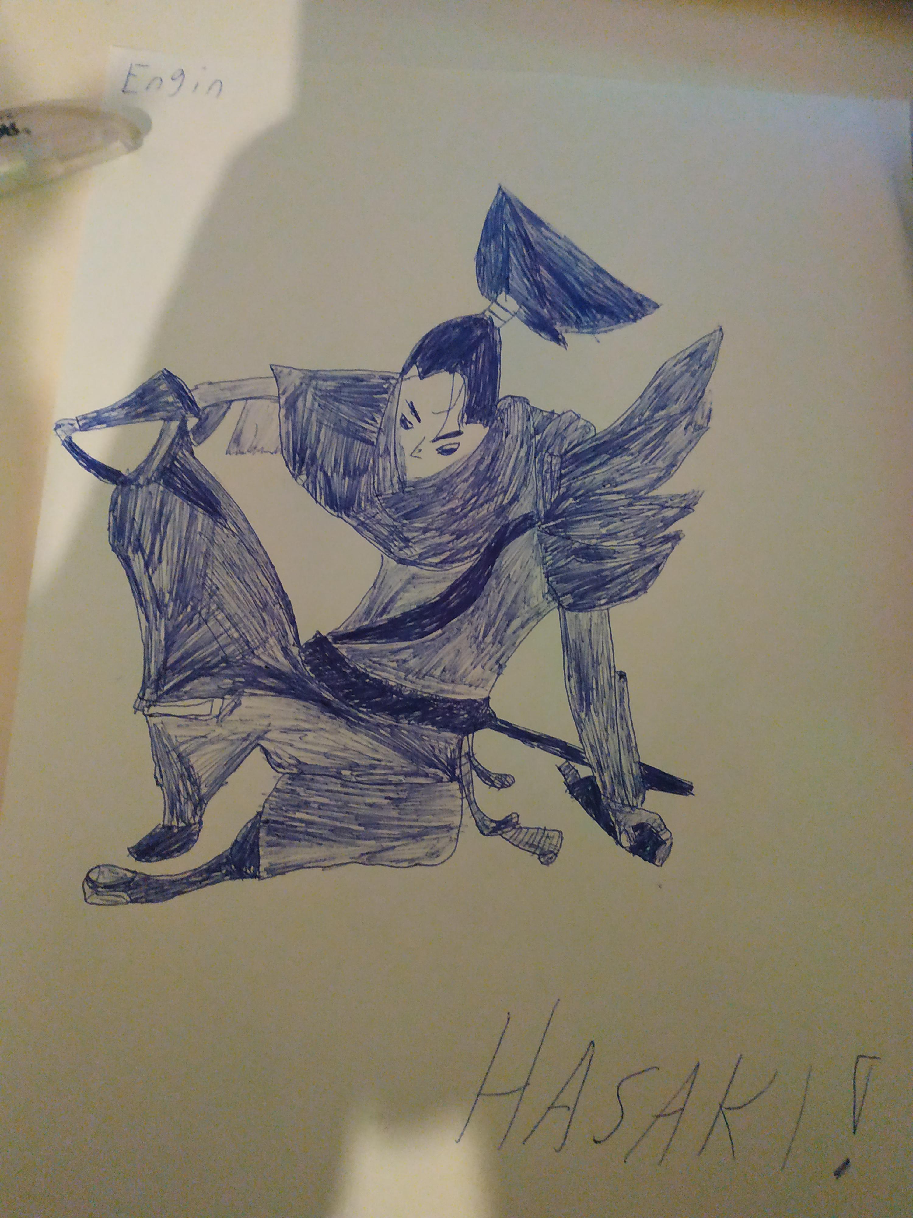 3000x4000 I Tried To Draw Something For The First Time And It Was Yasuo - Yasuo Drawing
