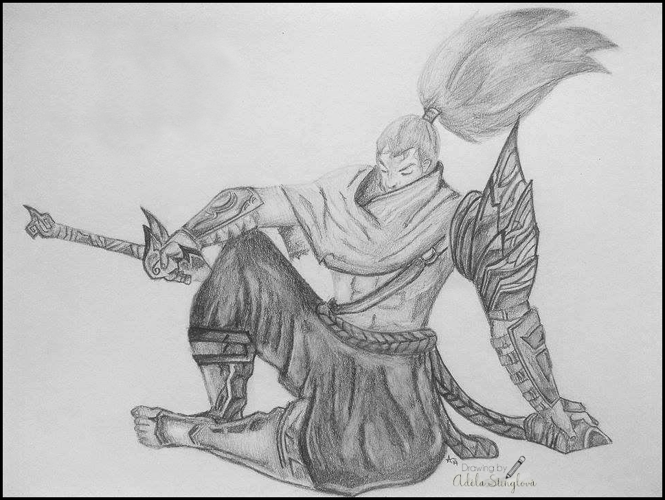 Yasuo Drawing At Paintingvalley Com Explore Collection Of Yasuo Drawing