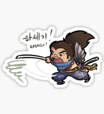 210x230 Yasuo Drawing Stickers Redbubble - Yasuo Drawing