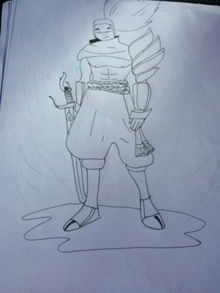 320x427 Yasuo Drawings On Paigeeworld Pictures Of Yasuo - Yasuo Drawing