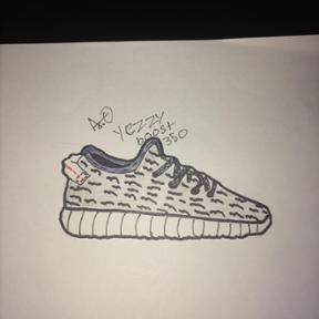 288x288 yeezy boost turtle doves drawing - Yeezy Boost Drawing