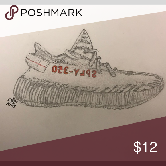 yeezy drawing easy