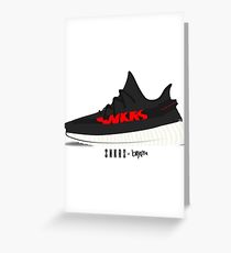 210x230 Yeezy Drawing Greeting Cards Redbubble - Yeezy Drawing