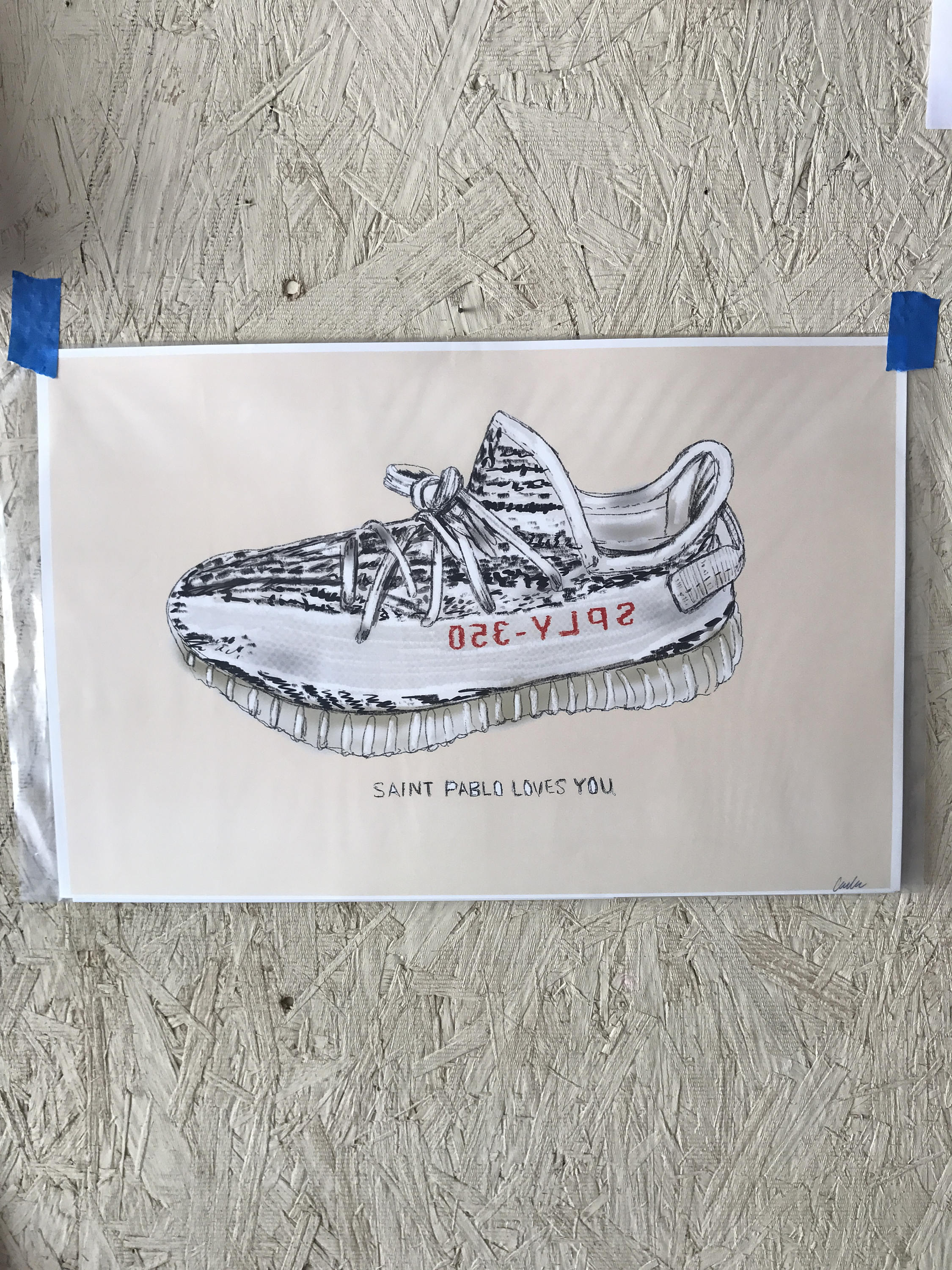 yeezys drawings