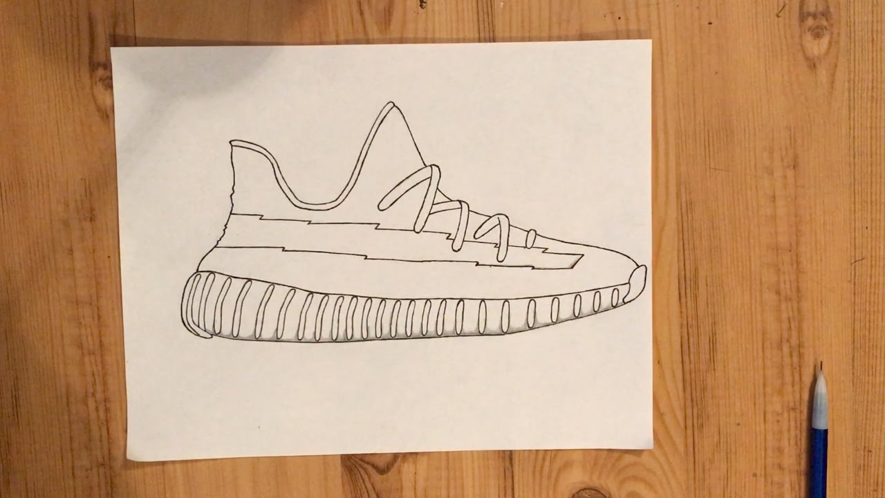 Yeezy V2 Drawing at Explore collection of Yeezy V2