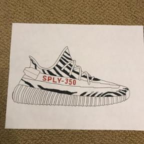 288x288 Custom Cdg Yeezy - Yeezy V2 Drawing
