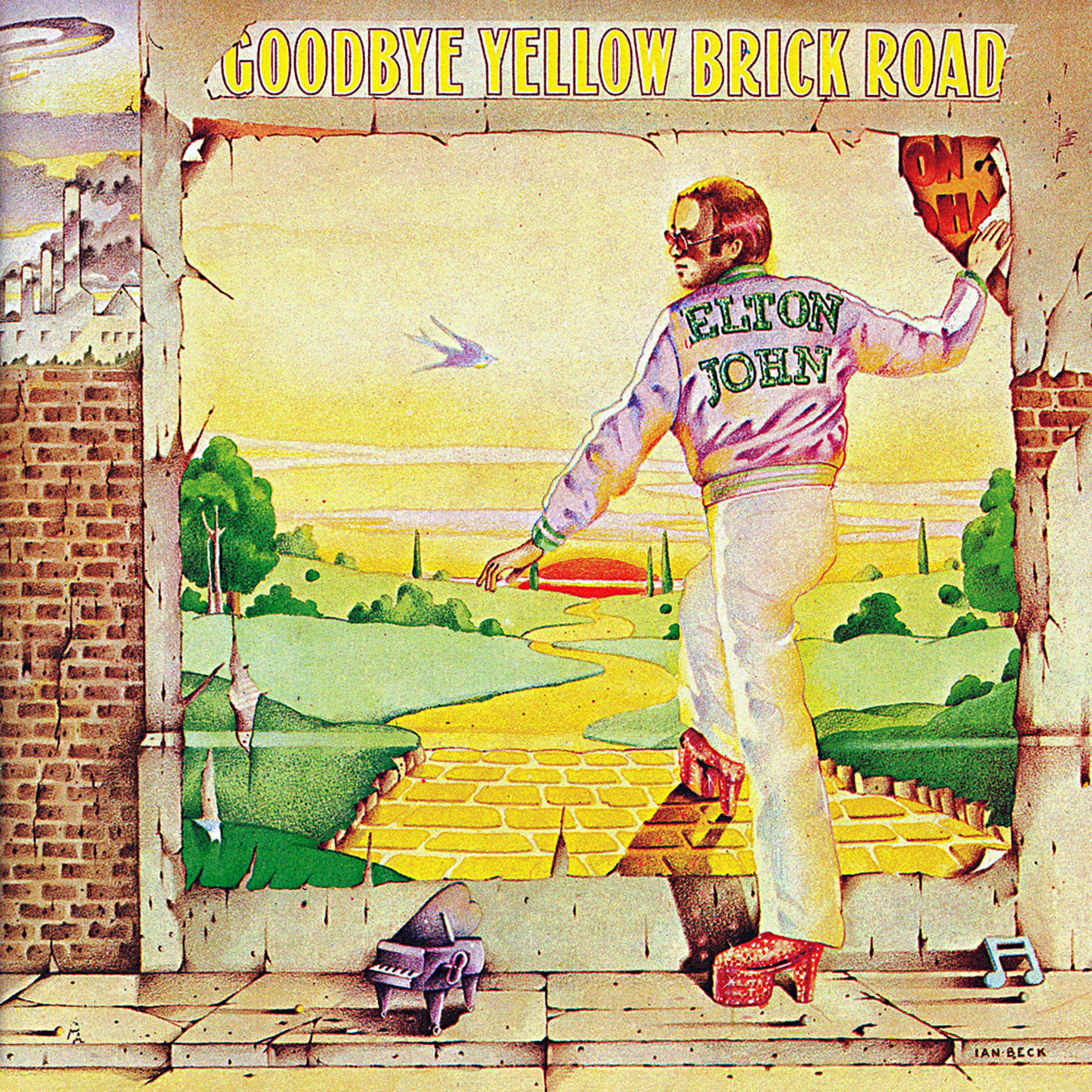 1800x1800 elton john and bernie taupin look back at 'goodbye yellow brick - Yellow Brick Road Drawing