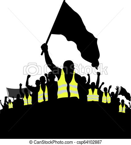 425x470 yellow jacket yellow vests movement - Yellow Jacket Drawing
