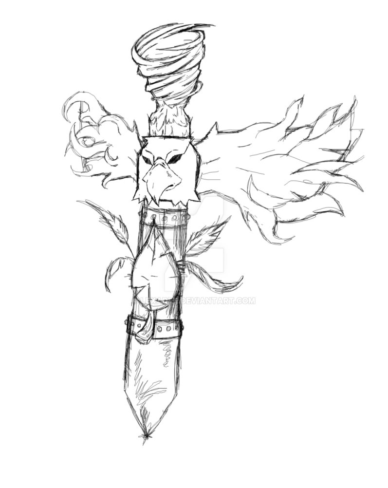 797x1002 yellow tang drawing - Yellow Tang Drawing