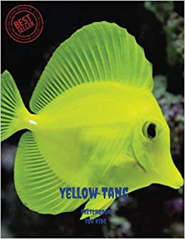 260x336 yellow tang sketchbook for kids blank paper for drawing, doodling - Yellow Tang Drawing