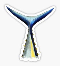 210x230 yellowfin tuna drawing stickers redbubble - Yellowfin Tuna Drawing