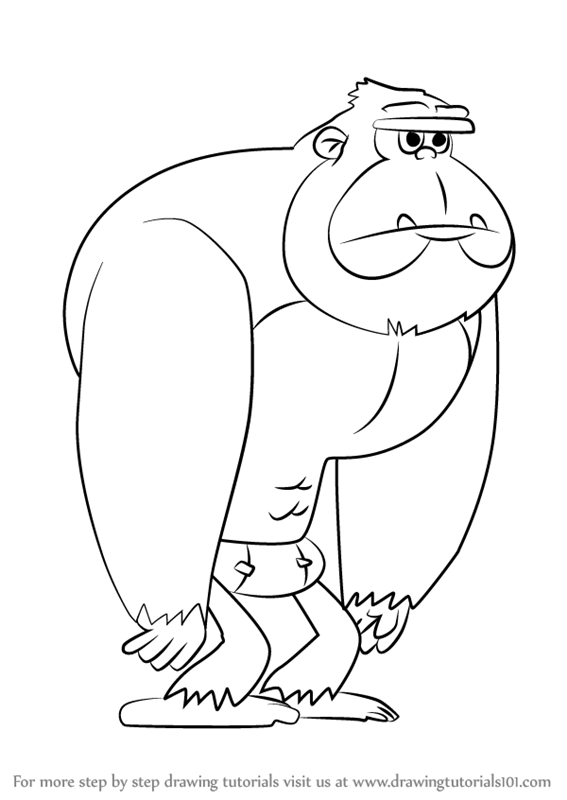567x800 Learn How To Draw Yeti From Looped - Yeti Drawing
